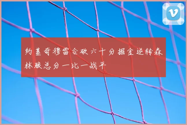 约基奇穆雷合砍六十分掘金逆转森林狼总分一比一战平