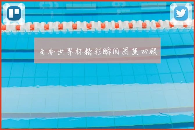 南非世界杯精彩瞬间图集回顾